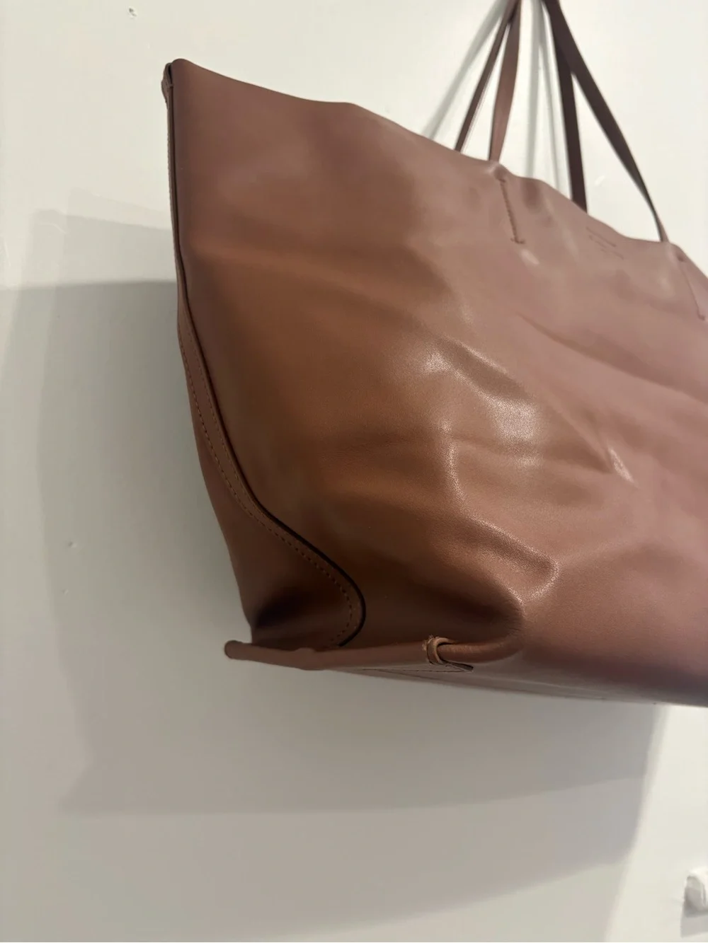 Everlane Large The Luxe Italian Leather Tote - Picture 3 of 7